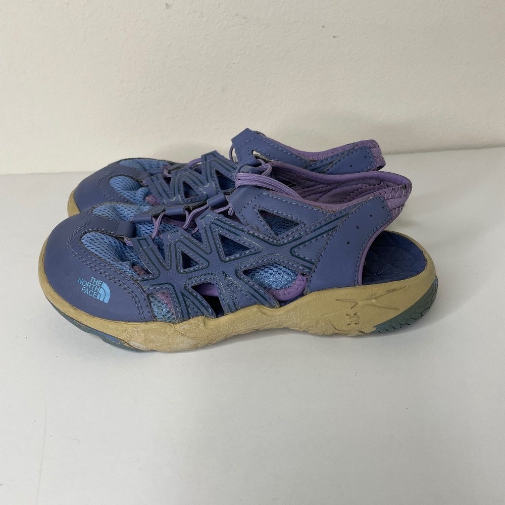 The North Face Youth Hedgehog Sandal II Provence Blue Size 4